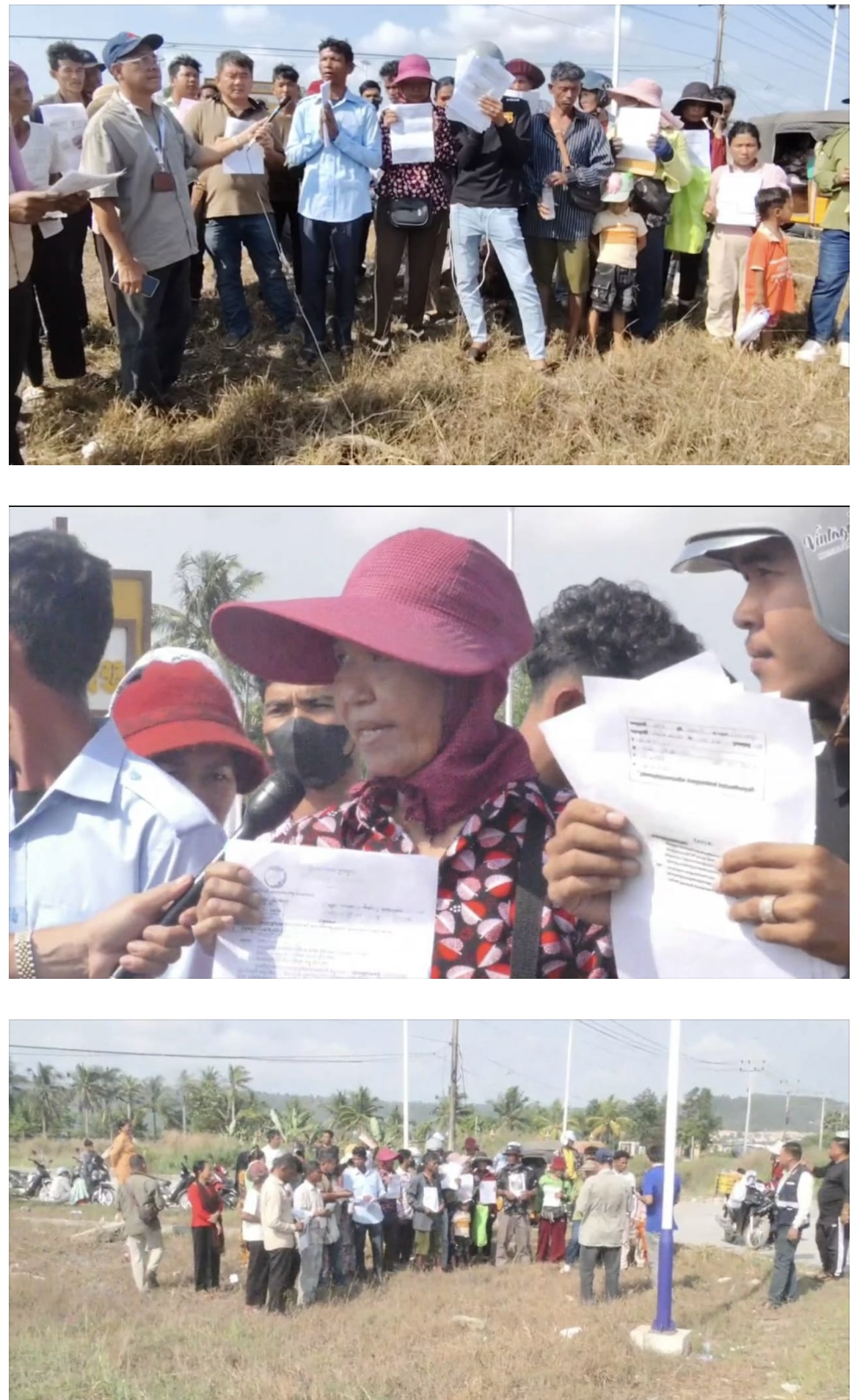 &nbsp; លោក ឃួន ប៉ក់ តំណាងប្រជាជន ១៨ គ្រួសារ កើតទុកមិនសុខចិត្តចំពោះ ឈ្មោះ ភឺន ផល្លា និងឈ្មោះ ង៉ាន់ ភិរុណ រំលោភកាន់កាប់ដីប្លង់រួចរបស់ប្រជាជននៅខេត្តព្រះសីហនុ !!